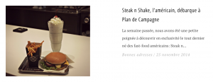 Steak n' shake Plan de Campagne