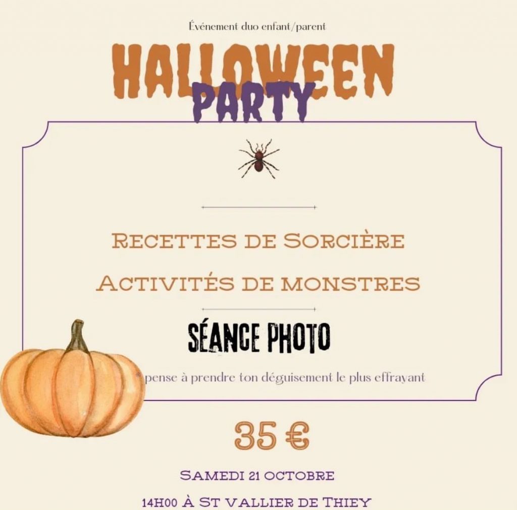 Halloween party - Activités d'automne famille Côte d'Azur